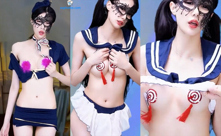 【XX 白**】千元大尺定制热舞 乳贴爆乳丁字极品长腿尤物 清凉露背JK双马尾+制服开裆OL！(3V/706M/13分10)