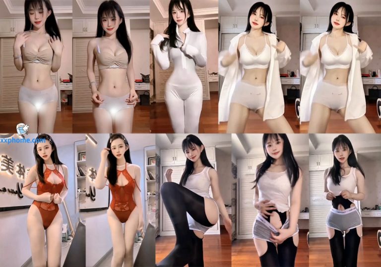 【抖音 财**】网红小美女大尺内衣定制热舞 精致性感爆乳苗条丰腰 透视内内森林！(5V/7分04)