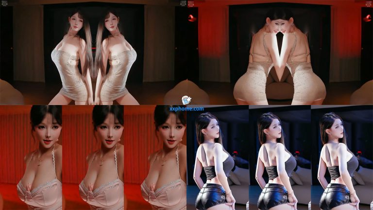 【斗鱼 米娜】绝对顶流 高颜巨乳露背翘臀细腰 弹力抖胸 性感睡衣精选热舞！(10V/1G/29分)